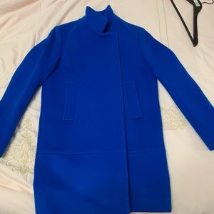 DVF Royal Blue Coat size 2